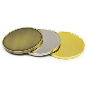 Werbemünze, Individuelle Rohlinge aus Zinklegierung, Eisen, Gold, Silber, Messing Platiert – Metallrohlinge, Gedenkmünze zum Gravieren - Product Image 1