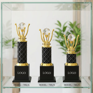 Trofeos Metálicos de Primera Calidad Fundidos a Presión con Grabado Láser e Impresión UV, Portátiles para Promociones Corporativas - Product Image 1