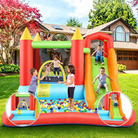 Château gonflable commercial personnalisé de haute qualité 3x3m, pour enfants, location commerciale, installation facile, extérieur