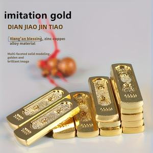 Grossistes en lingots d'or non magnétiques près de chez moi, pour l'achat de 20 grandes plaques plaquées or et la vente à <span class=keywords><strong>des</strong></span> grossistes en lingots d'or purs sans PVC - Product Image 3