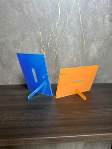 Marco de fotos de acrílico transparente personalizado Pantalla de imagen magnética sin marco de doble cara para uso en el hogar, hotel o tienda de escritorio - Product Image 6