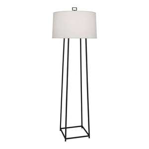Hotel Inn Nordic Standing <strong>Shelf</strong> <strong>Tripod</strong> Corner Luxury Modern Tall Round <strong>Floor</strong> <strong>Lamp</strong> <strong>With</strong> White Fabric Linen Shade - Product Image 3