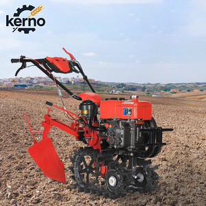 Mini-tracteur chenillé 7 CV avec motoculteur pour jardinage et agriculture, petite machine de labour rotative à chenilles pour vignobles - Product Image 1
