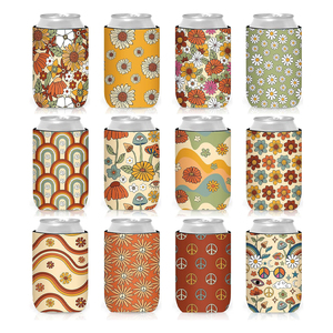 Cubierta de espuma para enfriador de latas de cerveza de alta calidad, taza aislada, soporte rechoncho de neopreno, cubierta para latas de cerveza - Product Image 1