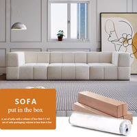 Ensemble de canapés modulaires en forme de L pour salon moderne et luxueux, 2 et 3 places, en velours, avec mousse compressée, nouveaux modèles en vente