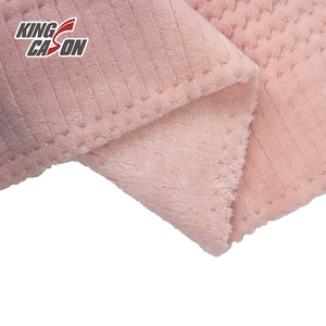 KINGCASON-sábanas de <span class=keywords><strong>cama</strong></span> 4 en 1 para bebé, tela de franela con estampado Jacquard, conjunto de fundas de edredón australiano para todas las estaciones - Product Image 3