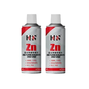 HOSEN Plating-Blue & White Effect Spray Hot DIP Galvanizing Automotive Paint Spray Paint Zinc Paint