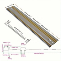 Rail de Guidage Manuel MaxTool en Aluminium pour Scie Circulaire 300mm~2800mm, Rail Auxiliaire pour Coupe Linéaire, Surface Revêtue, Outils OEM