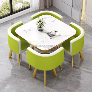 Mesa redonda <span class=keywords><strong>y</strong></span> <span class=keywords><strong>sillas</strong></span> de ocio modernas baratas <span class=keywords><strong>para</strong></span> muebles de <span class=keywords><strong>restaurante</strong></span> <span class=keywords><strong>mesas</strong></span> de negociación en cafeterías celebridades de Internet - Product Image 5