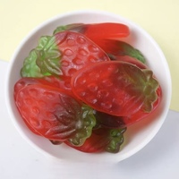 Zacht Zoet Stuk Fruit Snoepjes Mix Fruit Gummy Candy Cartoon Vormen Gummy