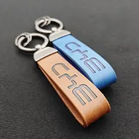 Porte-clés de voiture en cuir de luxe 2025 avec logo BYD, meilleur cadeau pour les modèles BYD ATTO 3, SEAL U, DOLPHIN, U8, U9, HAN, TANG – Accessoires automobiles