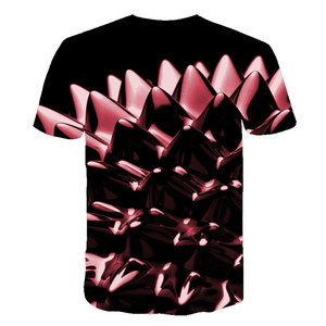 <span class=keywords><strong>T</strong></span>-<span class=keywords><strong>shirt</strong></span> décontracté à manches courtes pour homme, imprimé graphique tridimensionnel en tricot, livraison gratuite, impression 3D amusante, col rond, logo personnalisé, é<span class=keywords><strong>t</strong></span>é - Product Image 5