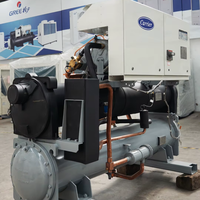 Refroidisseur d'eau à vis HVAC d'occasion 71KW pour système de climatisation centralisée commerciale et industrielle