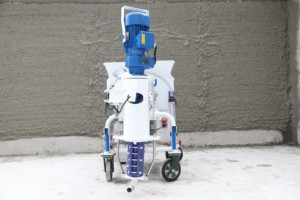Derutu PLC Getriebemotor-Pumpen-Sprühgerät für verschiedene Mörtelanwendungen - Product Image 2