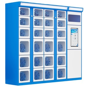 Distributeur d'eau 1980x2100x500mm avec 10 écrans tactiles de 21,5 pouces ou sans écran pour usage en bureau ou en espace communautaire - Product Image 2