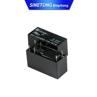 Relais GN GN-24VDC-1A-S16 16A 115F, relais en alliage d'argent, commande intelligente pour l'éclairage et l'alimentation, haute puissance