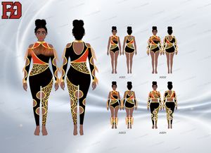 Costumes de danse <span class=keywords><strong>majorette</strong></span> personnalisés pour femmes, <span class=keywords><strong>super</strong></span> élastiques, de haute qualité, à franges de paillettes, impression par décharge, service OEM, marque fabuleuse - Product Image 3