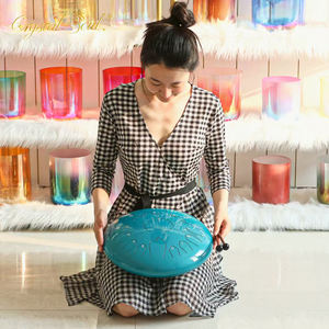 Instrument de guérison à tambour creux Crystal Soul Instrument de musicothérapie Cadeau culturel et créatif Cadeau d'anniversaire - Product Image 2