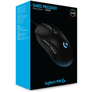 For G403 Hero 25K RGB Lightsync Gaming Mouse (Right) Lightweight 87G + 10G Optional Braided <b>Cable</b> 25600 DPI Rubber Side Grip - Product Image 5