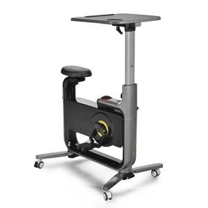 <b>Mini</b> Exercise Bike with Table <b>Desk</b> Home Use Indoor for Hand and Leg Exerciser Rehabilitation in Gym Scene - Product Image 2