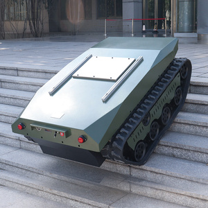 多機能<span class=keywords><strong>RC</strong></span>ラバートラック足回りロボットプラットフォームスマートロボットラバートラックシャーシタンクシャーシ - Product Image 6