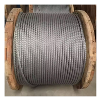 Alambre de Acero Galvanizado 7/1.04mm 7/1.57mm 3/16in para Soporte de Invernaderos, Suministro a Colombia y Ecuador