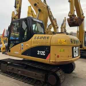 Excavadora de cadenas mini Caterpillar 312C de 12 toneladas, modelo 2024, original de Japón, segunda mano, motor original, bomba hidráulica MOOG 0-2000 - Product Image 1