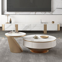Salon Meubles Offre Spéciale Rock Dalle Moderne Ronde Table Basse Pour Le Salon Meubles