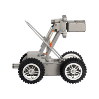 Caméra d'inspection de canalisation WR030 avec câble de 60 m en acier allié résistant à la corrosion, robot d'inspection de tuyaux HD 1080P