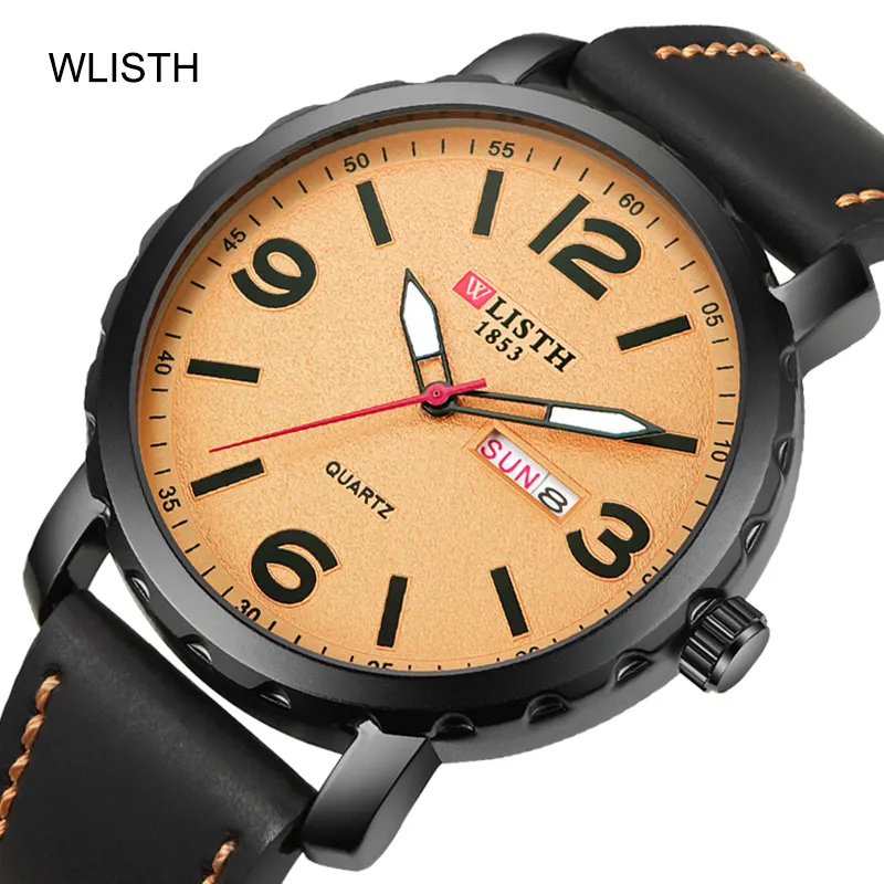 2022 New design customized fashion mechanical watch men's triangle dial movement diy sport watches men wrist