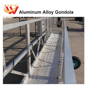 סגנון תעשייתי zlp630 חלון ניקוי אלומיניום תלוי פיגומים 3d מודל עיצוב להרים פלטפורמה גונדולה עבודה פלטפורמה - Product Image 5