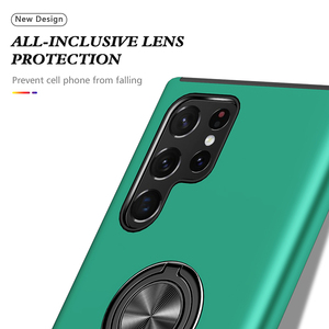 Étui pour téléphone intelligent hybride 2 en 1 avec anneau de support pour <span class=keywords><strong>Samsung</strong></span> <span class=keywords><strong>S22</strong></span> Plus Ultra, pour <span class=keywords><strong>Samsung</strong></span> A02 Étui pour téléphone portable - Product Image 3