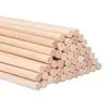 Kunden spezifische Birkenholz-Dübels tangen Runde abgeschrägte Hartholz streifen Mehrzweck-unfertige Dübelstift-Holzstäbchen für Heimwerker