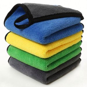 All Purpose Wholesale Quick Dry <b>Wash</b> Microfiber Towel Car Cleaning Cloth Double-Sided Coral Velvet - Product Image 3