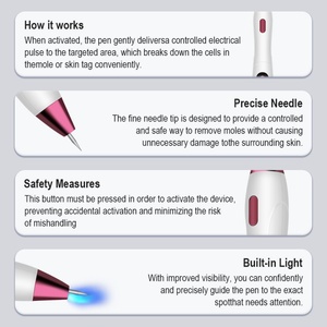 Nuevo Dispositivo de Belleza Portátil con Carga USB, Pantalla LCD, para Eliminar Verrugas, Lunares Faciales y Corporales - Product Image 2