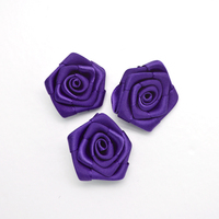 Rubans Gordon, mini nœud en satin violet pour la décoration de cadeaux, accessoire de vêtement, soutien-gorge