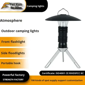 <span class=keywords><strong>Linterna</strong></span> LED Multifuncional Retro para Camping, con USB Tipo-C, Portátil, para Exteriores, con Botón <span class=keywords><strong>de</strong></span> Encendido - Product Image 4