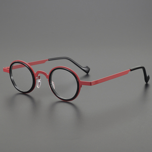 Handgemachte Luxus-Korrektur brille Chinese Custom Neueste Gold Gute Qualität Acetat Gelb Rot Blau Grün <span class=keywords><strong>Party</strong></span> Kinder Männer Frauen - Product Image 3