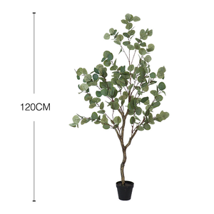 Arbre <span class=keywords><strong>artificiel</strong></span> d'<span class=keywords><strong>eucalyptus</strong></span> hautement simulé <span class=keywords><strong>Plante</strong></span> décorative d'intérieur <span class=keywords><strong>Plante</strong></span> artificielle décorative en soie plastique - Product Image 3