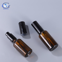 Bouteilles d'huile pour le visage très vendues 5ml 10ml 15ml 20ml 30ml 50ml 100ml, flacon en verre pour huile capillaire ou parfum avec pompe pulvérisatrice