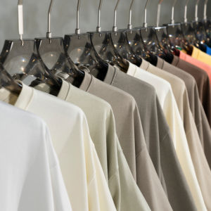 เสื้อยืดผ้าฝ้ายออร์แกนิคสำหรับผู้ชายเสื้อยืดไหล่ปล่อยปล่อยปล่อยเสื้อยืดขนาดพิเศษทำจากผ้าฝ้ายออร์แกนิกน้ำหนักมาก280กรัม - Product Image 1