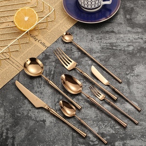 18/10 Stainless Steel Cutlery Set 24Pcs with Portable Case, Royal Baroque Mirror Polished Silverware for Wedding & Hotel - Product Image 6