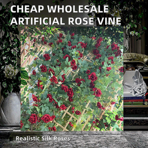 Guirnalda de Rosas Artificiales al por Mayor, Hechas a Mano, para Graduación, Navidad, Año Nuevo Chino, <span class=keywords><strong>Precio</strong></span> Promocional - Product Image 2