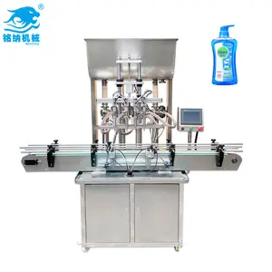 Máquina de llenado de líquido lavavajillas líquido de lavado de manos automático MINGNA