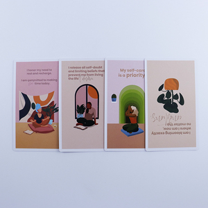 Chất Lượng Cao Tùy Chỉnh Thời Trang Khẳng Định Chơi Thẻ Hot Bán Có Thể In Giấy Với Thêu Logo Giáo Dục Công Cụ - Product Image 4