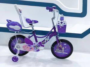 Venta al por mayor barato Kid Bike 12-20 pulgadas BMX bicicletas con marco de acero ruedas laterales para Mountain Road Ciclismo Niños Bicicleta Luz delantera - Product Image 4