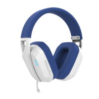 Casque de jeu RGB filaire/sans fil 2,4 G super léger avec micro détachable et bandeau textile pour PS2, PS4, PS5, Xbox One, Macbook – Idéal pour le sport