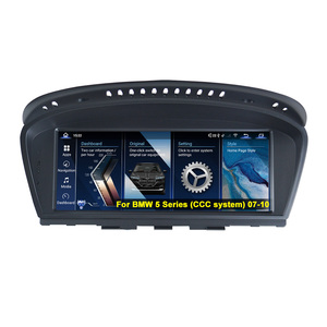 Android autoradio per BMW <span class=keywords><strong>5</strong></span> serie CCC sistema 07-10 WIFI GPS Carplay 8 Core 8.8 pollici Touch Screen Mirror Link FM BT AM - Product Image 1