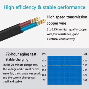 Nero Decker 39W 25W Inverter 110V AC a 24V DC convertitore 48V 27V 15V 12V 7V DC alimentazione singola uscita 1A 24W potenza di uscita - Product Image 5