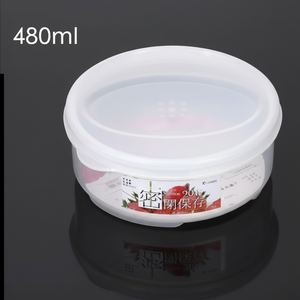 Inomata Idear contenitore e conservazione degli alimenti per contorno rotondo medio poco profondo - Product Image 1